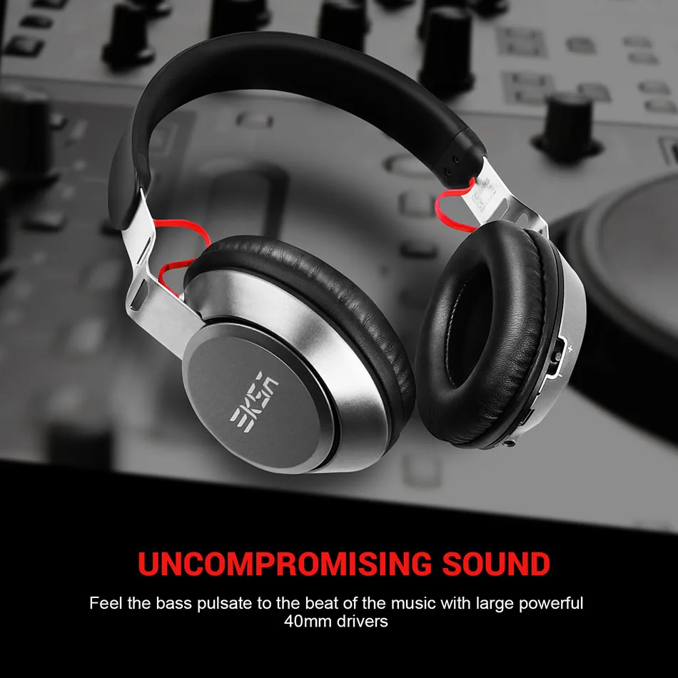 EKSA E100 Bluetooth 5 0 беспроводные наушники супер светильник портативная гарнитура с