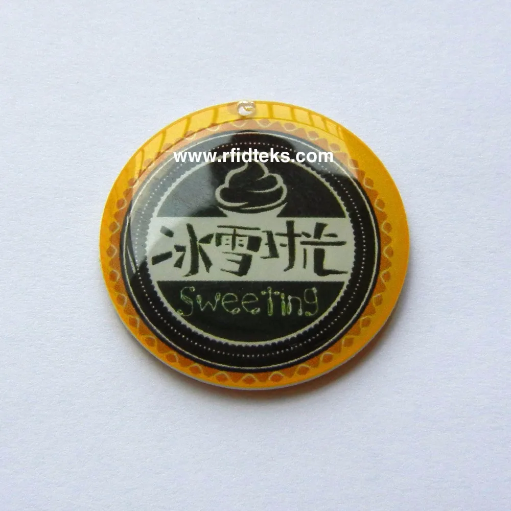 RFID кристальная бирка 13,56 МГц 144 байт, оборот в минуту(R/W ISO14443A с NTAG 213 чип