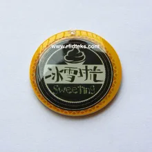 RFID кристальная бирка 13,56 МГц 144 байт, оборот в минуту(R/W ISO14443A с NTAG 213 чип