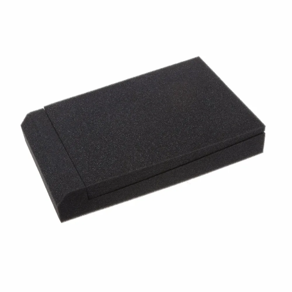 

2pcs/set Sponge Studio Monitor Speaker Acoustic Isolation Foam Isolator Pads 30*20*4.5cm