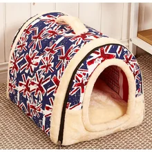 Heiße multifunktions Hund Haus Nest Mit Mat Faltbaren Haustier-hundebett Bed Haus Für S M L Hunde Reisen Haustier Bett Tasche Freies verschiffen