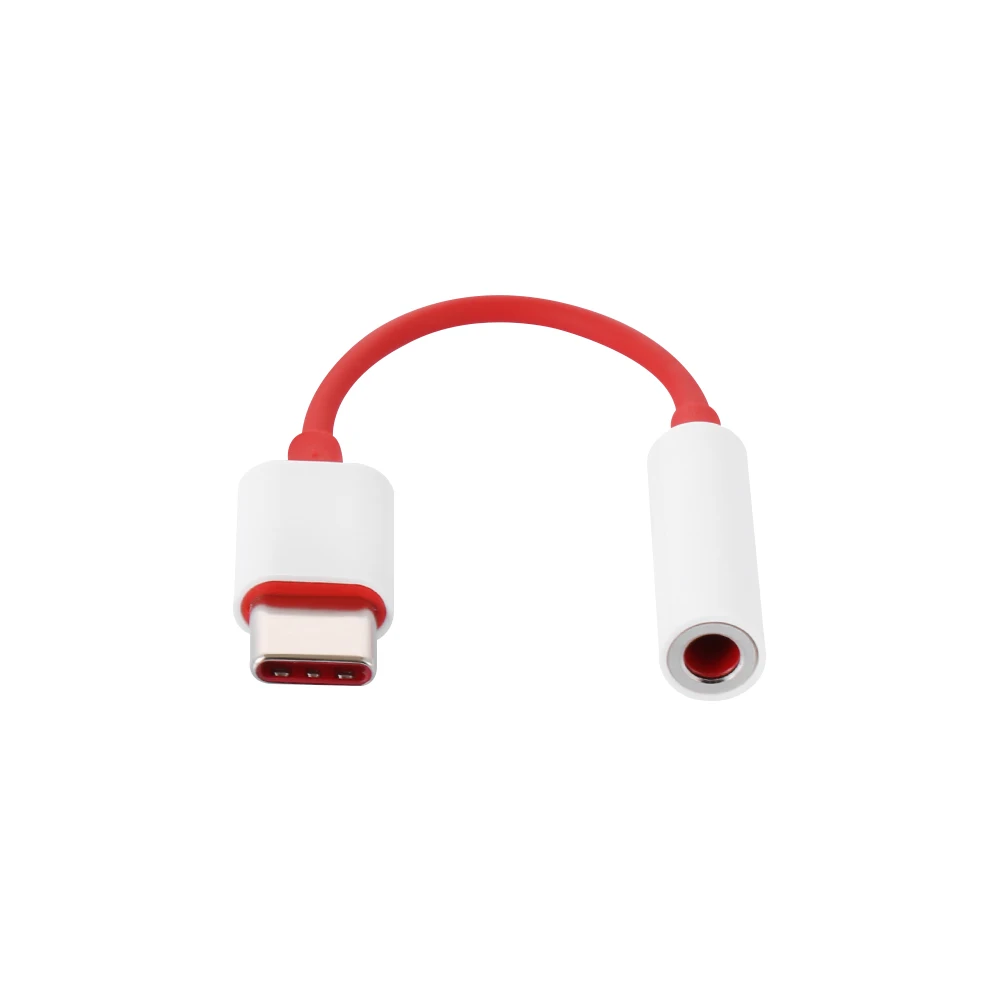 1 шт. портативный смартфон аудио кабель оригинальный для oneplus 6T usb Type C до 3 5 мм