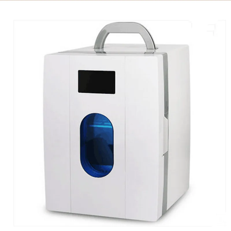 220V Car Refrigerator Portable 10L Multifunction Car Fridge Cooler And