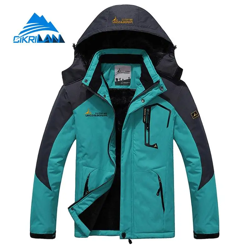رجل شتاء دافئ windstopper التخييم التنزه سترات الرجال والمقاوم الصيد jaqueta masculino معطف تسلق التزلج