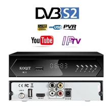 Цифровой ТВ приставка тюнер DVB-S2 декодер Бесплатный спутниковый ТВ приемник спутниковый Diseqc Finder Ip tv m3u рецептор афера/Biss/vu Youtube