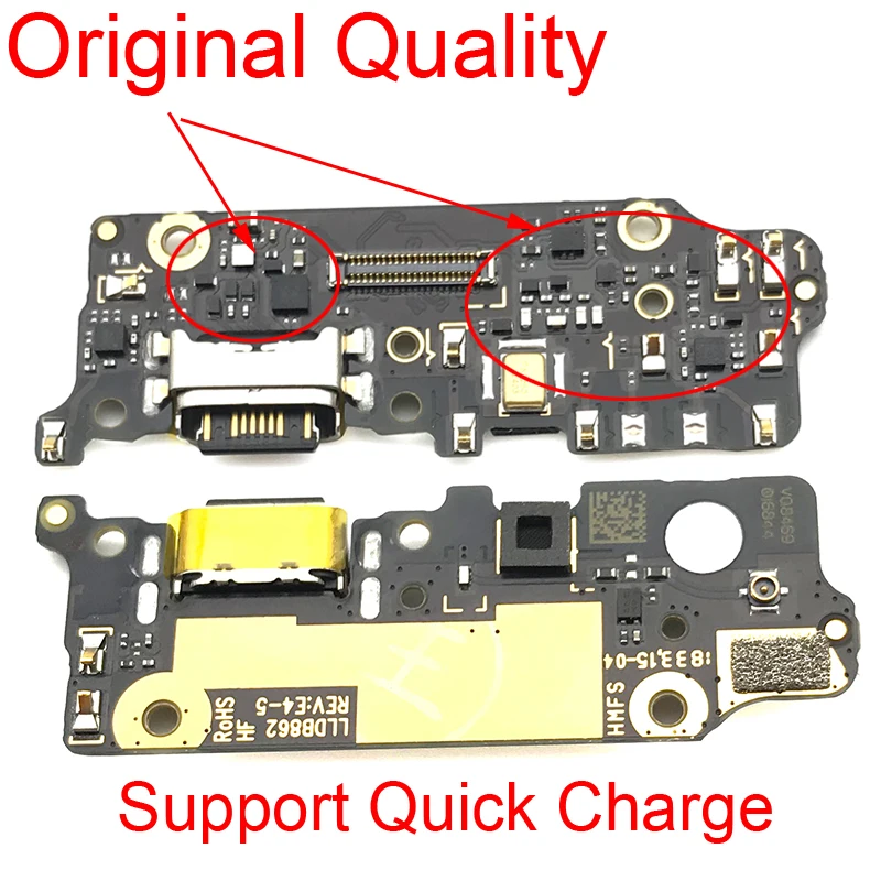 Puerto De Carga Para Xiaomi Mi A2 Mi 6x Conector De Puerto De Carga Placa De Cable Micro Flex Para Xiaomi Mi A1 A2 Lite A3 Cables Flexibles Para Telefonos Moviles