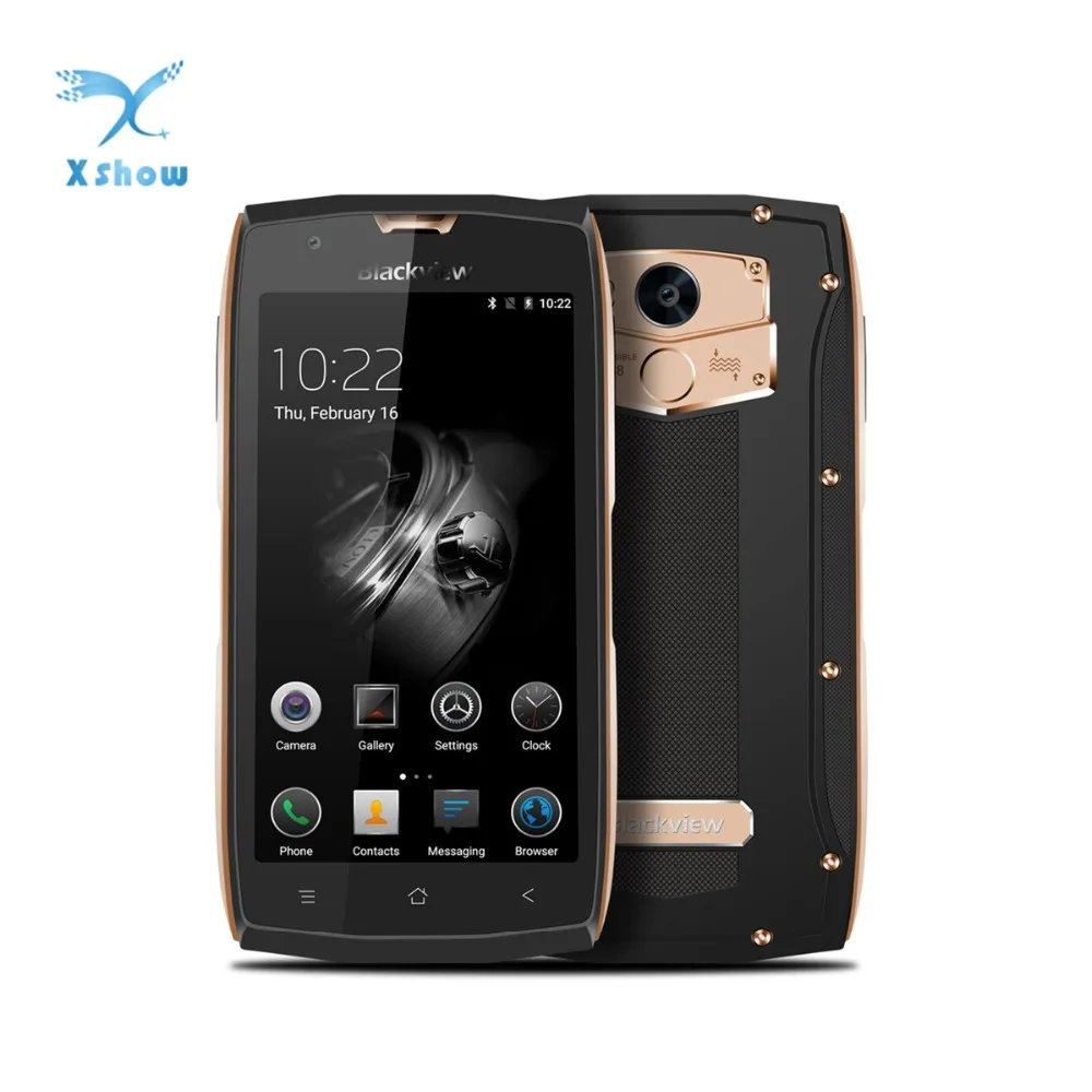 Оригинал Blackview BV7000 отпечатков пальцев MT6737T четырехъядерный мобильный телефон 5 0