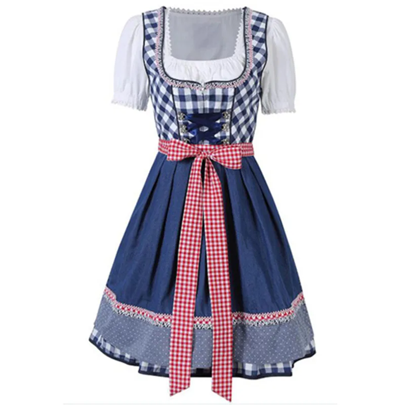 Женское платье с юбкой горничной на Октоберфест модель 2019 года|fancy dress|beer girldress maid |