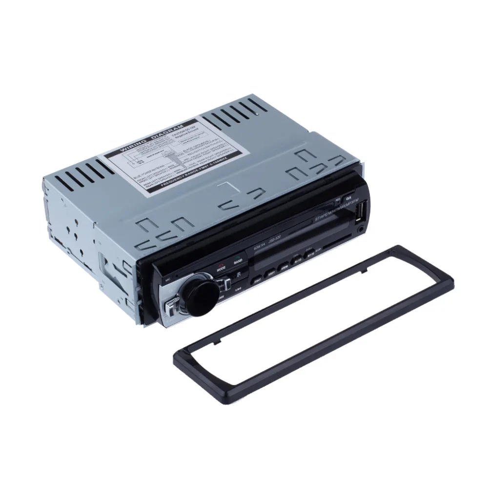 Onever автомобильный Радио стерео плеер Bluetooth AUX-IN MP3 FM/USB/1 Din/пульт дистанционного управления для Iphone 12 в автомобильный аудио поддержка смартфона