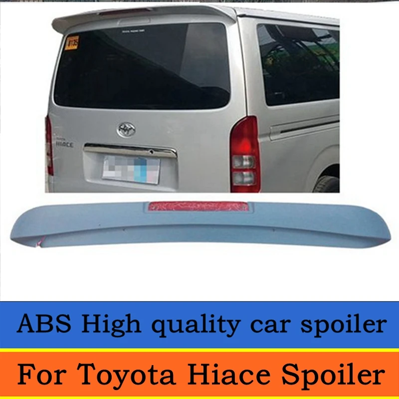 Спойлер для Toyota Hiace 2005-2012 hiace спойлер со светом ABS пластик Материал Неокрашенный |