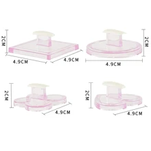 Дизайн ногтей Обучающие рамки дисплей стенд Практика инструменты для ногтей 4 формы наборы