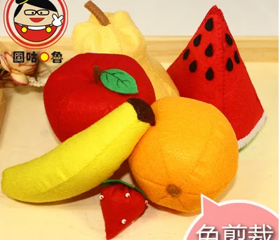 

Cartoon fresh fruit Fabric Felt kit Non-woven cloth Craft DIY Sewing set Felt Handwork Material DIY needlework supplies