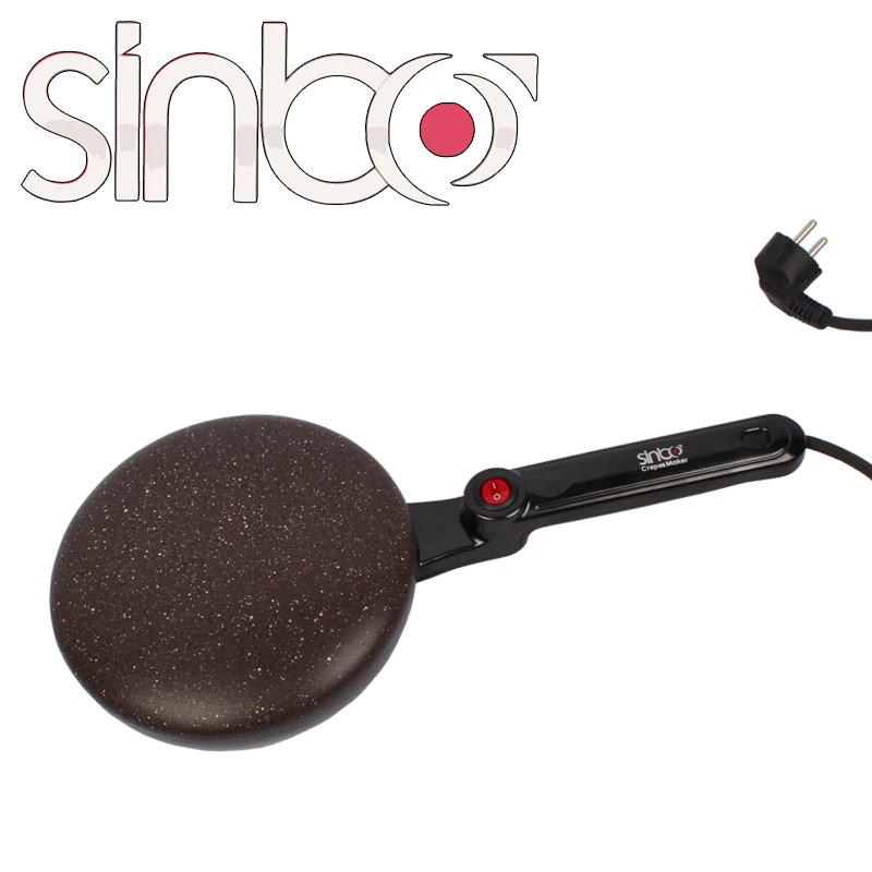 Электрическая погружная блинница с керамическим покрытием SINBO SP-5208 чёрная