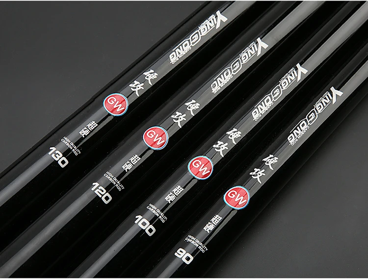 Peças de Reposição Alta Carbono 10 11m 12m 13m Potência Mão Pólo Haste Alimentador Vara Telescópica Ultra Dura Olta A256 4 8m 9m 7 High Quality Esporte e Lazer
