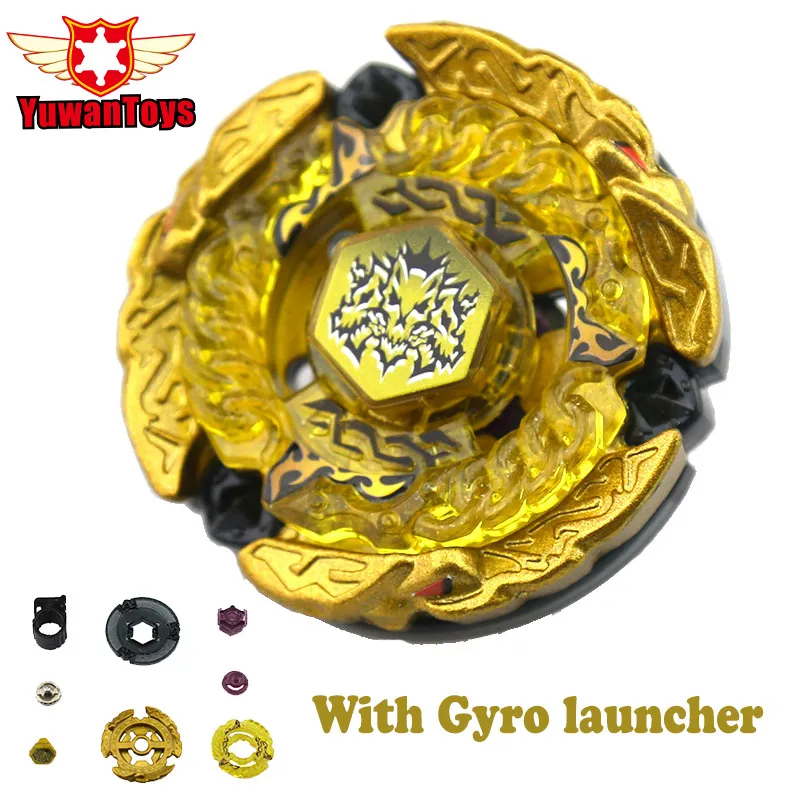 1pcs Beyblade Metal Fusion 4D Kreisel Beyblade Metall Fusion Arena Gold Bayblade Metal BB 99