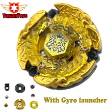 1pcs Beyblade Metal Fusion 4D Kreisel Beyblade Metall Fusion Arena Gold Bayblade Metal BB 99