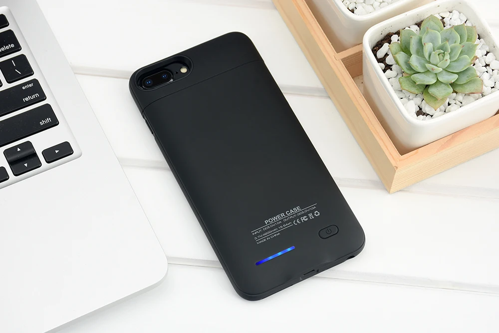 KEYSION 3000/4200mAh Портативный чехол для зарядки для iphone 8 7 6s Plus, внешний аккумулятор, зарядное устройство, чехол для i8 7 6 8P