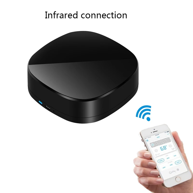 

google home WIFI TUYA voice contro IR RF 433mhz universal intelligent remote control FOR tv box fan RF switch air garage control