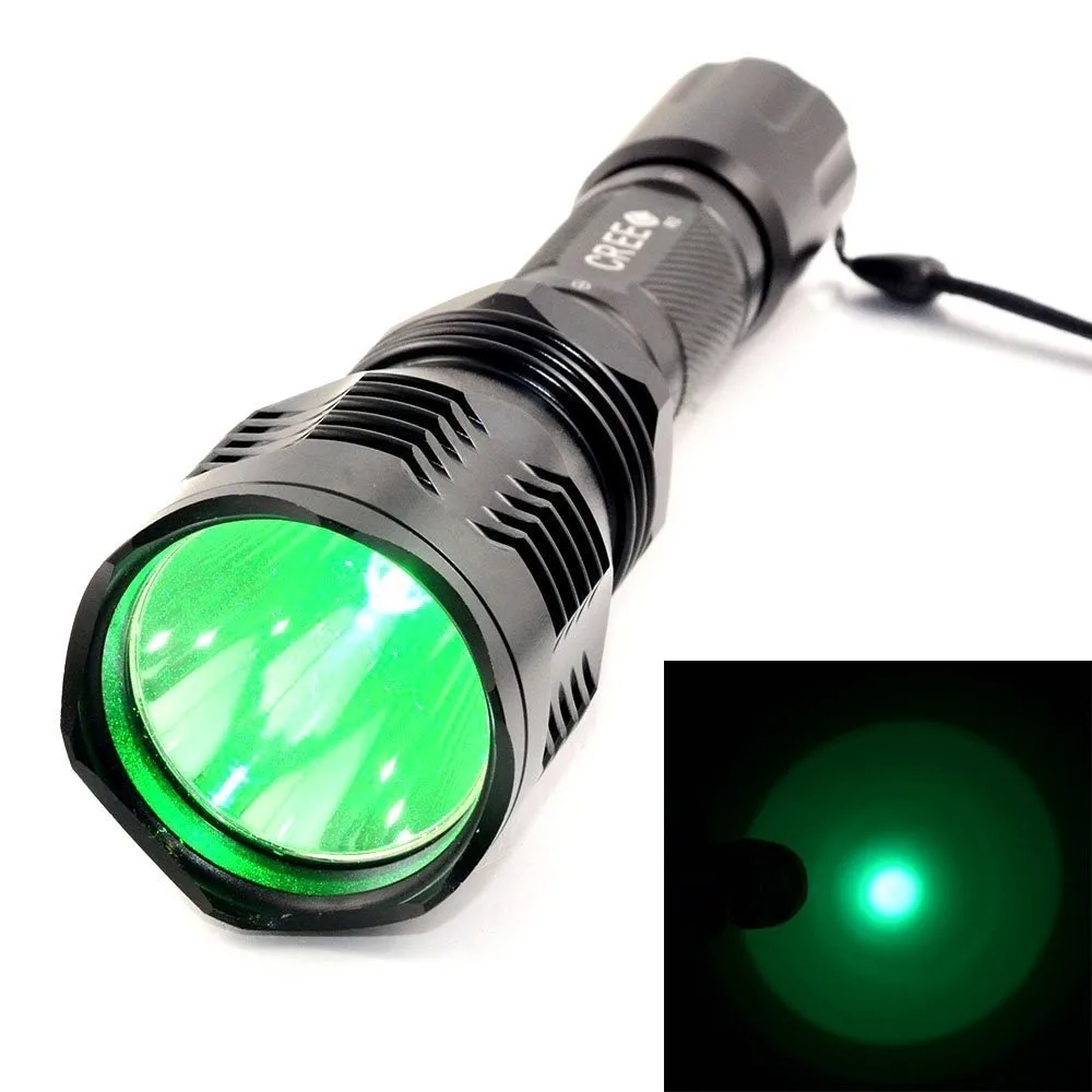 Тактический светильник Anjoet, белый/зеленый/красный/синий, светильник L2, светодиодный походный фонарь, 1 Режим+ переключатель давления+ крепление для охотничьего ружья
