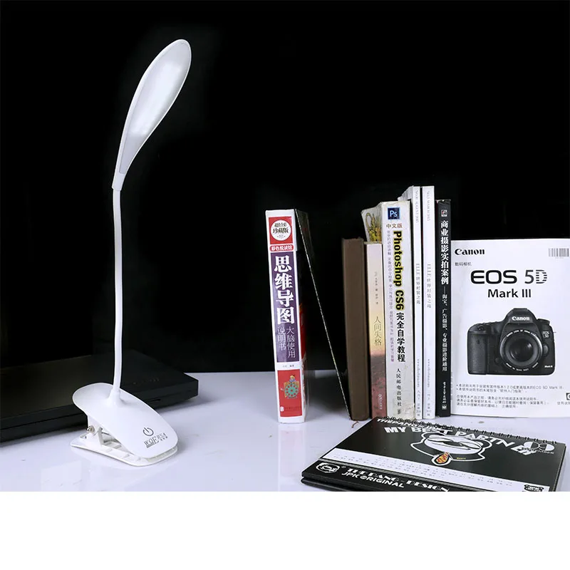 

Finether Touch Sensor Dimmable Clamp Folding LED Desk Table Lamp Small clip lamp for Reading Study Bedroom Office LED Desk lamp