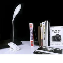 Finether Touch Sensor Dimmable Clamp Folding LED Desk Table Lamp Small clip lamp for Reading Study Bedroom Office LED Desk lamp folding book light rechargeable led desk lamp portable dimmable study table bed reading aluminum alloy touch sensor roll over
