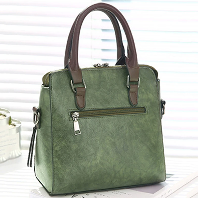 Vintage de cuero de la PU bolsos de las señoras bolsas de mensajero para mujeres, TotesTassel diseñador Crossbody bolso de hombro Boston bolsas de mano de Venta caliente