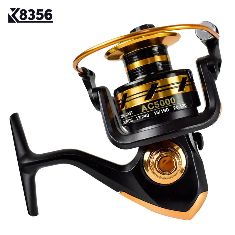 

K8356 Fishing Spinning Reel Rotate Line Fishing Reel 5.5:1 Casting Fish Coils Winter Sea Pole Fishing Wheel 2000/3000/4000/5000