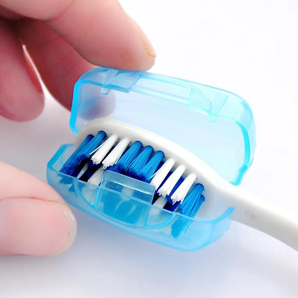 Portable Travel Toothbrush Head Toothbrush Case Protective Caps Health