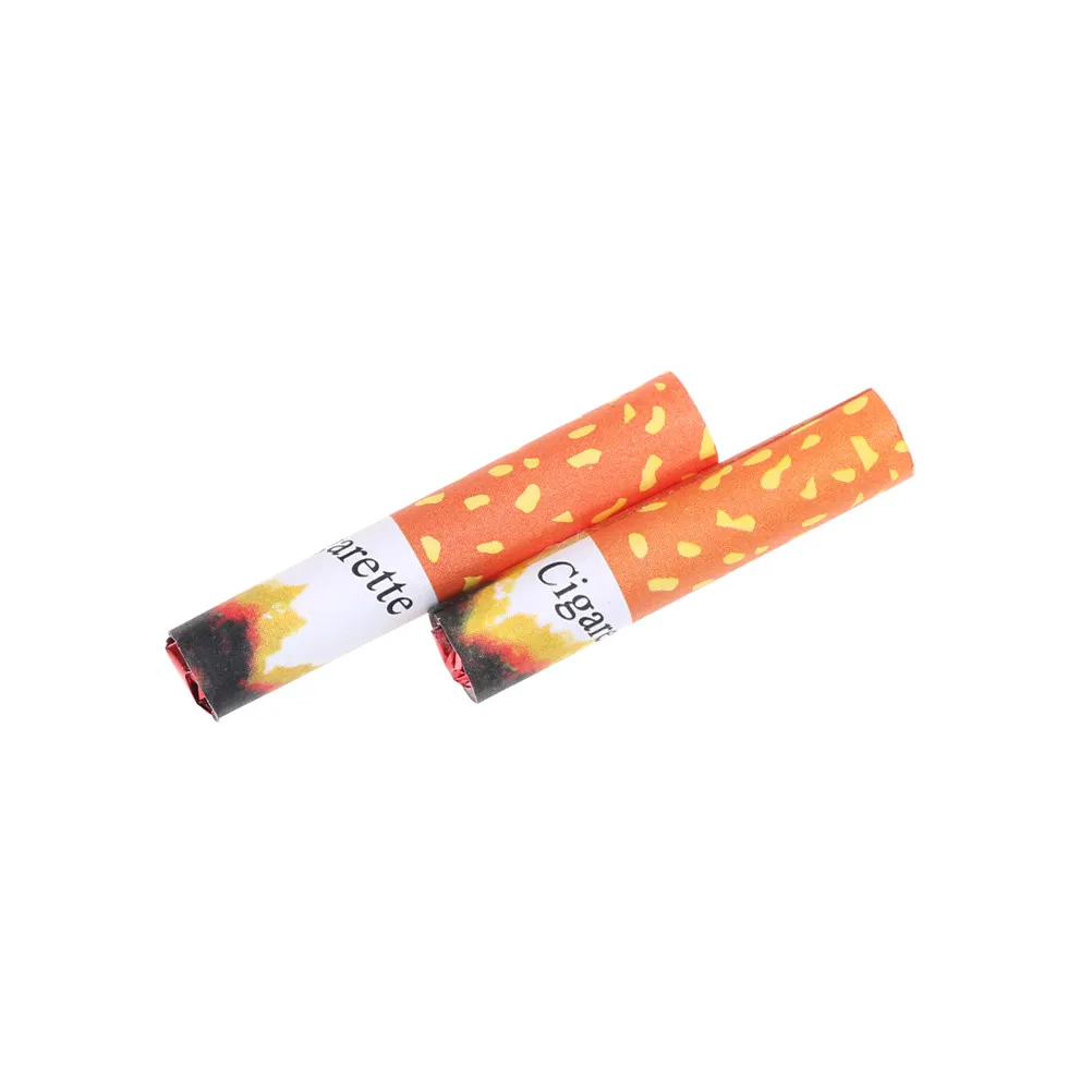 2 шт. поддельные сигареты Fag эффект дыма горит конец шутка прикол сувенир трюк необычный подарок для продажи смешные игрушки розыгрыши