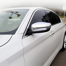 Exterior ABS Accessories Car Rear Tail Back Rearview Mirror Cover Trim 2pcs For BMW 7 Series G11 / G12 2016 2017