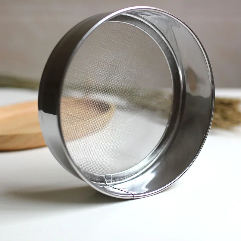 Hoomall 0,28 мм сетка 15 см диаметр Нержавеющая сталь муки сито Кондитерские глазурь шейкер для Сахара Сито чашки выпечки инструмент