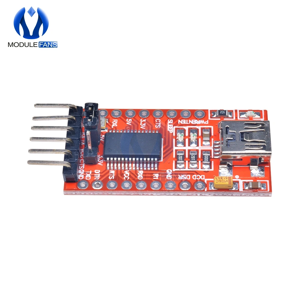 FT232RL FT232 FTDI USB 3,3 В 5,5 В к ttl последовательный адаптер модуль мини порт для Arduino Pro до 232 основной программы загрузчик