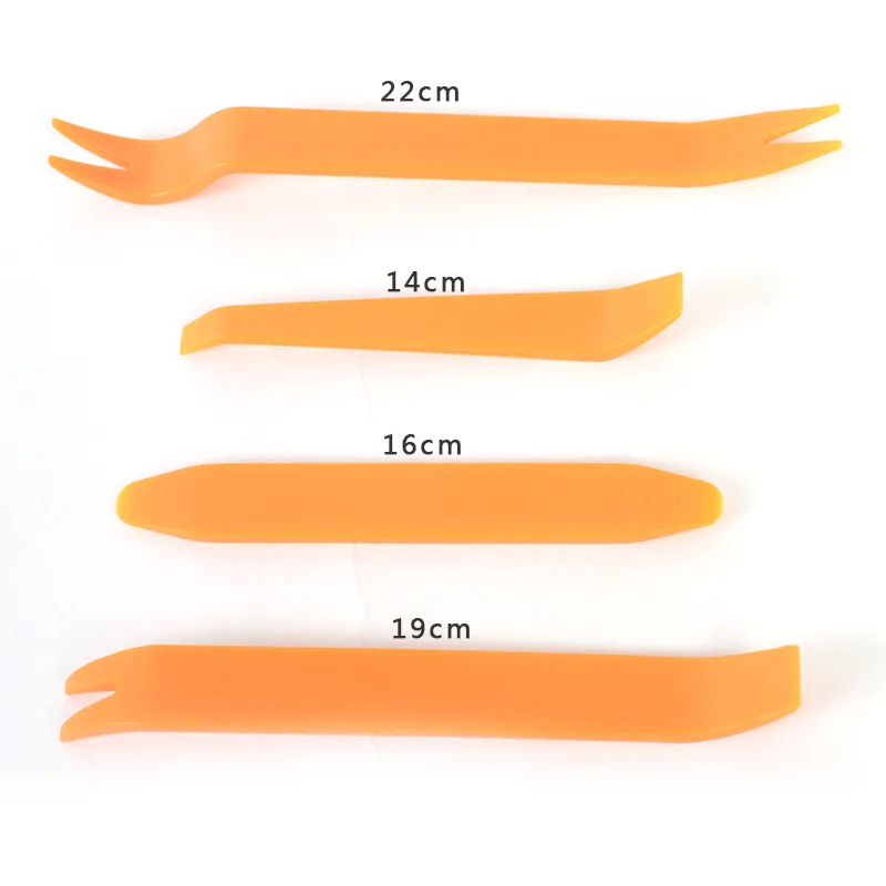 

4pcs Car Door Clip Panel Radio Removal Tool For Jaguar XF XJ XJS XK S-TYPE X-TYPE XJ8 XJL XJ6 XKR XK8 X320 X308 Car Accessories