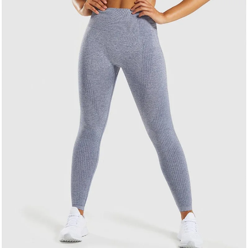

High Waist Seamless Leggings Fitness Running Push Up Sport Leggins Dot Seamless Yoga Pants Tummy Control Gym Girl Leggin
