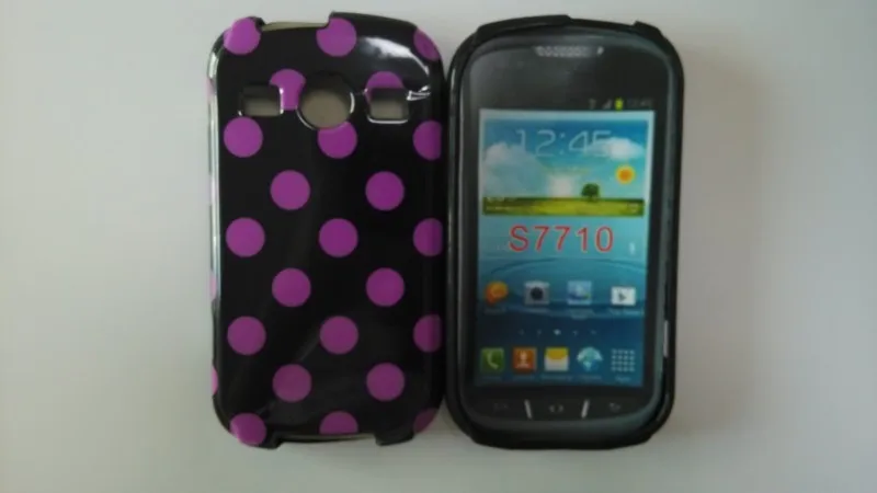 Samsung Galaxy Xcover2 S7710 Polka Dots Case (4)