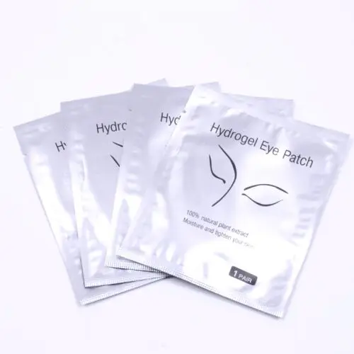 hydrogel eye patch 50 шт./пакет пластыри ресниц под глаза патч Линт наклейки для ресниц наращивание обертывания инструменты для макияжа - Цвет: hydrogel eye patch