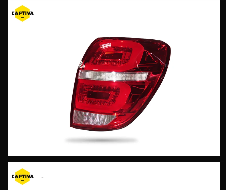 2 шт. для Chevrolet Captiva светодиодный задний фонарь 2008 2009 2010 2011 2012 2013 светодиодный задний фонарь Задние огни красного цвета турниг