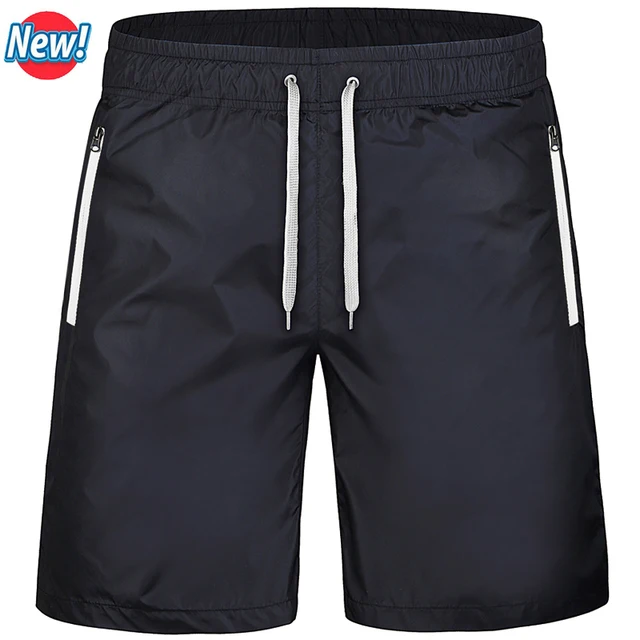 Beach Men's Shorts Leisure Sea Men Board Shorts Fast Dry Elastic Waist ...