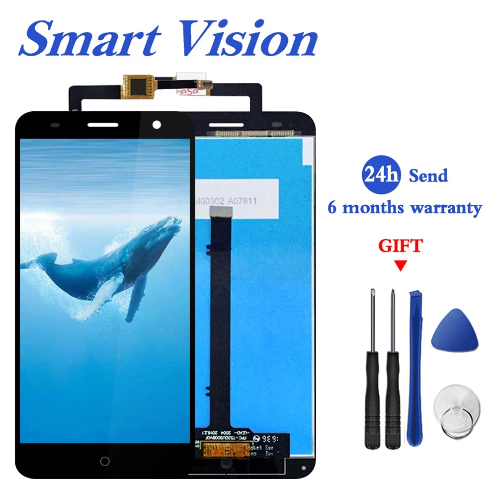 

For ZTE Blade V7 Screen LCD Touch Digitizer For ZTE V7 LCD Screen for ZTE Blade V7 LCD display + tools