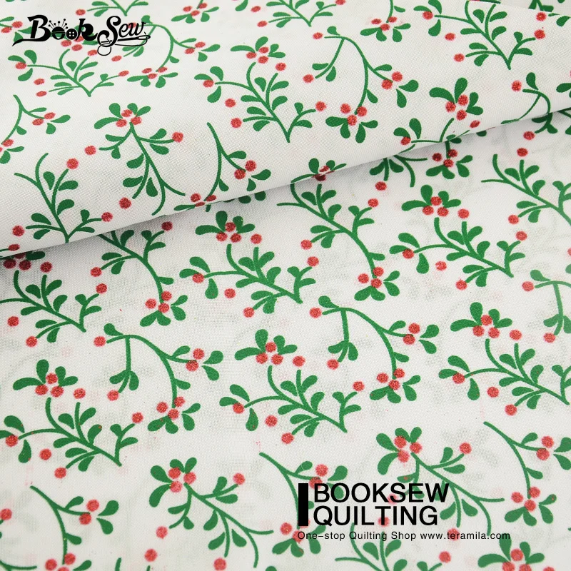 Booksew Linen Fabric Fat Quarter For Decoration Table Cloth Christmas Theme Patchwork 8PCS/lot 45cmx50cm Precut Bundle Curtain