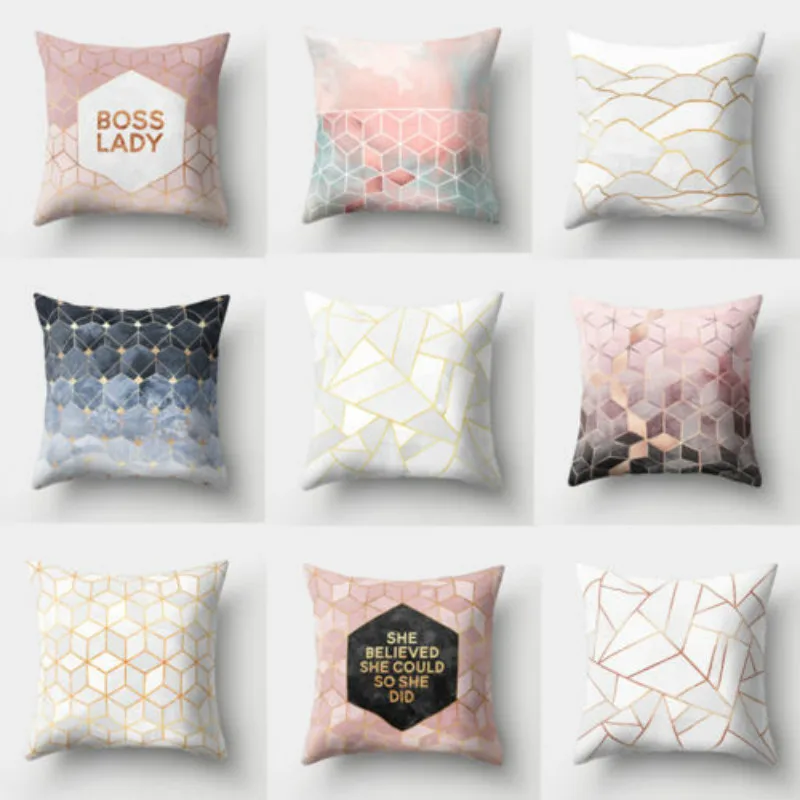 

Throw Home Decoration Soft Fur Fluffy Sofa Pillow Plush Luxury