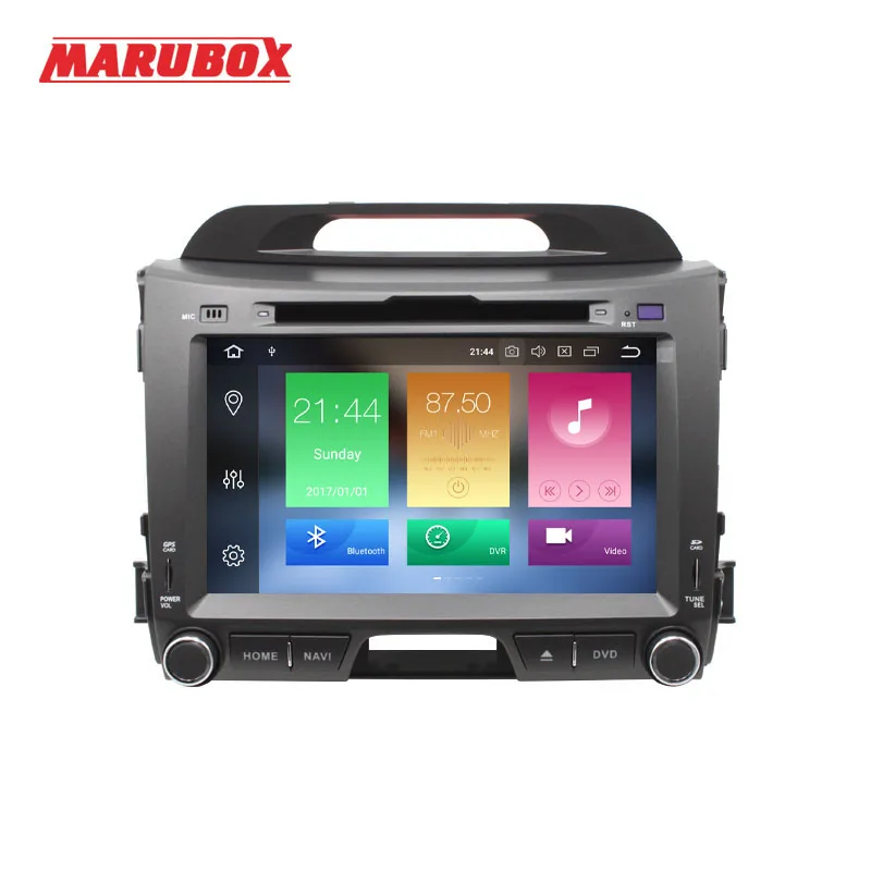 Автомагнитола MARUBOX 2DIN Android 10 для Kia Sportage 3 2010 2011 2012 DVD GPS навигация автомобильный
