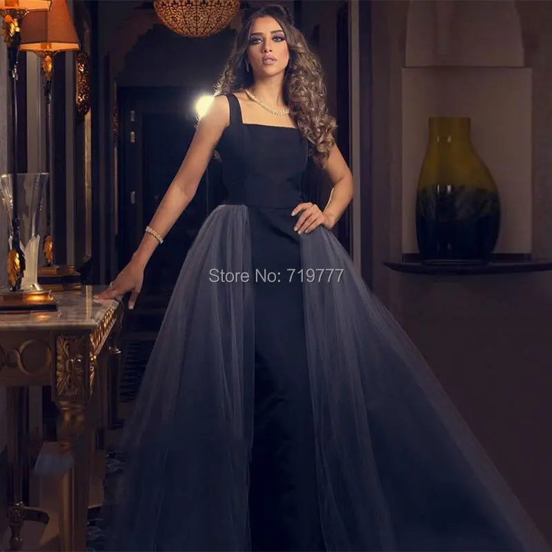 Lebanon-Formal-Evening-Party-Dress-Black-Straight-Prom-Dresses-Detachable-Gray-Long-Train-Robe-De-Soiree