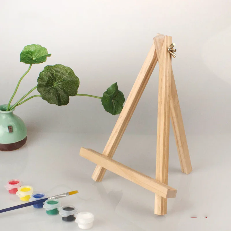 10pcs/Set 15*9cm Mini Artist Wooden Easel Wood Wedding Table for Party Decoration Card Stand Display Holder 10pcs/Set 15*9cm Mini Artist Wooden Easel Wood Wedding Table for Party Decoration Card Stand Display Holder