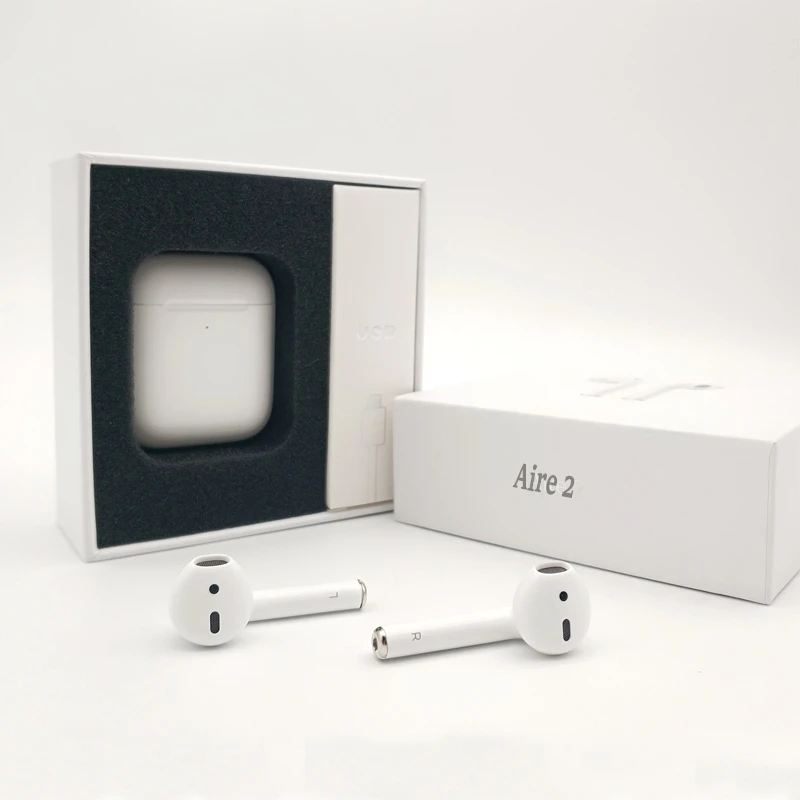 

Air Aire 2 Pods TWS 1:1 True Wireless Earphones Bluetooth 5.0 Headphones Stereo PK i10 TWS Headset HiFi Sound Realtek Chip