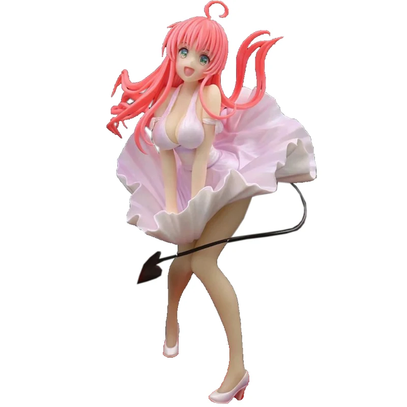 

Anime TO LOVE RU Darkness Lala Satalin Deviluke Sexy Figure PVC Collection Hobby Model 23cm