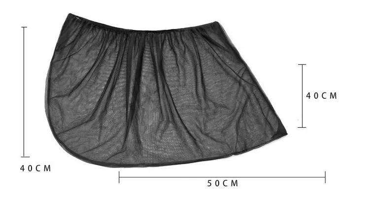 

2Pcs Window Cover Car-Styling Car Sun Shade Sunshade Curtain UV Protection Shield Visor Mesh Dust Car Window Mesh