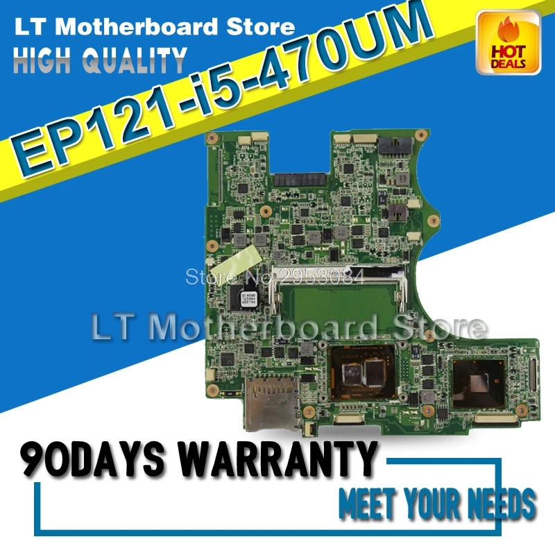 Original For ASUS EP121 B121 i5-470UM REV1.4G Laptop Motherboard System Board Main Board Mainboard Card Logic Board Tested Well Original For ASUS EP121 B121 i5-470UM REV1.4G Laptop Motherboard System Board Main Board Mainboard Card Logic Board Tested Well