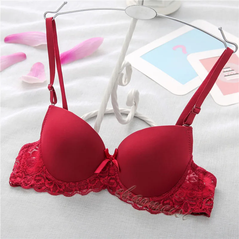 Bras For Women Underwire Push Up Bra Lace Bralett Adjusted-straps Sexy Women Underwear Padded Bralette Lingerie BH Top AA A B C bra sets Bra & Brief Sets