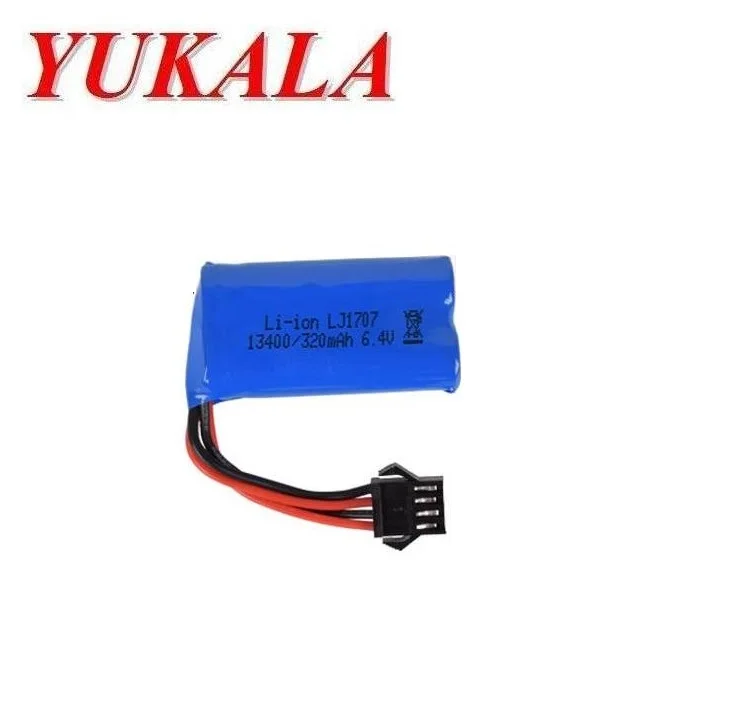 Wltoys 18428 c 18628 18629 1/18 высокая скорость RC грузовик батарея 6 4 v 320mah литий ионный
